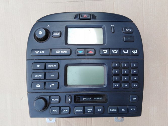 JAGUAR X-TYPE radio panel 1X4318K876AB