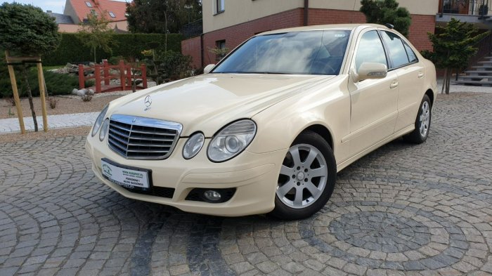 Mercedes E 200 (Nr. 012) 200 CDI W211, skóra, klimatronik, 2009 r W211 (2002-2009)