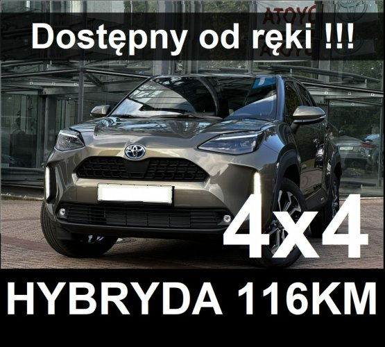 Toyota Yaris Cross 116KM Hybryda Adventure 4x4 Kamera Skóra Dostępny od ręki  1366zł