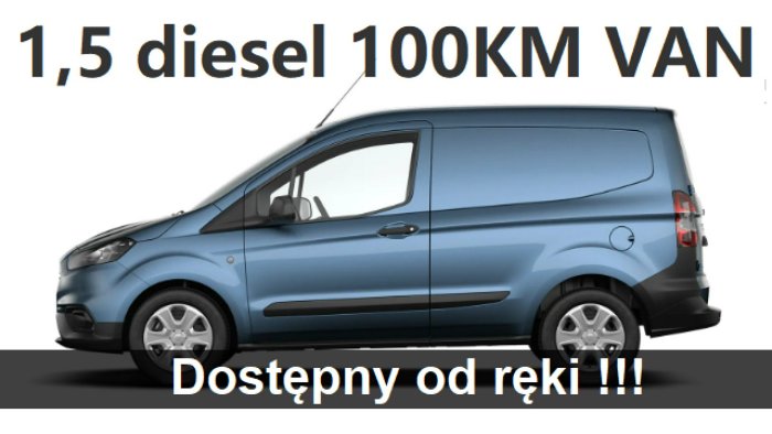 Ford Transit courier 1,5 100KM Trend Dostępny od ręki 1062zł