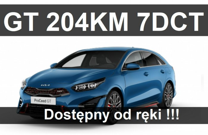 Kia Pro_cee'd GT 1.5 T-GDI 204KM 7DCT  1665 zł Dostępny od ręki!!!