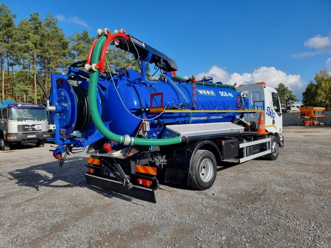 Renault Midlum WUKO SCK-4z  do zbierania odpadów płynnych separatorów WUKO asenizacyjny separator beczka odpady czyszczenie kanalizacja