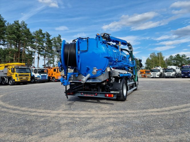 Renault WUKO SCK-4HW do zbierania odpadów płynnych separatorów WUKO asenizacyjny separator beczka odpady czyszczenie kanalizacja