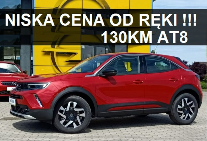 Opel Mokka Elegance 130KM A8 Kamera Podgrzewane fotele Parkuj Od ręki 1434zł X (2016-)