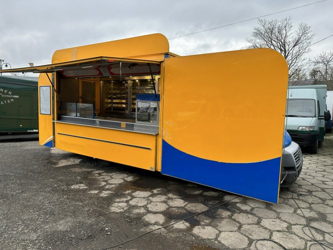 Fiat Ducato Autosklep Autogrill Kurcze pieczo Gastronomiczny Food Truck Foodtruck