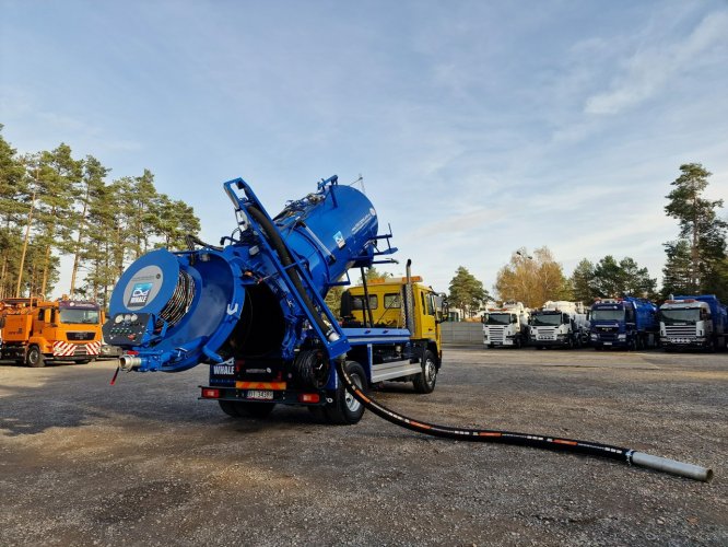 Volvo WHALE WUKO do zbierania odpadów płynnych WUKO asenizacyjny separator beczka odpady czyszczenie kanalizacja