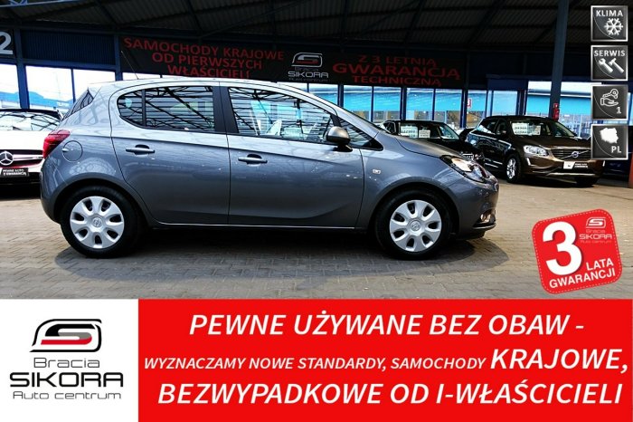 Opel Corsa 3 Lata GWARANCJA I-wł Kraj Bezwypadkowy 1.4i 90KM FV vat 23% JAK NOWA E (2014-)