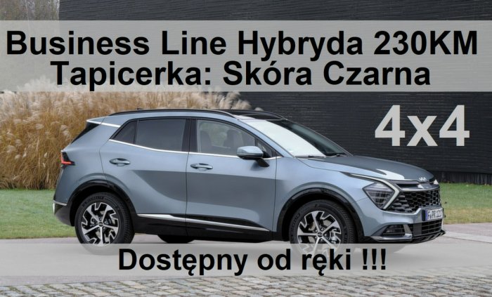 Kia Sportage Business Line Hybryda 4x4 230KM  Dostępny od ręki  Niska Cena - 2193zł IV (2016-2021)