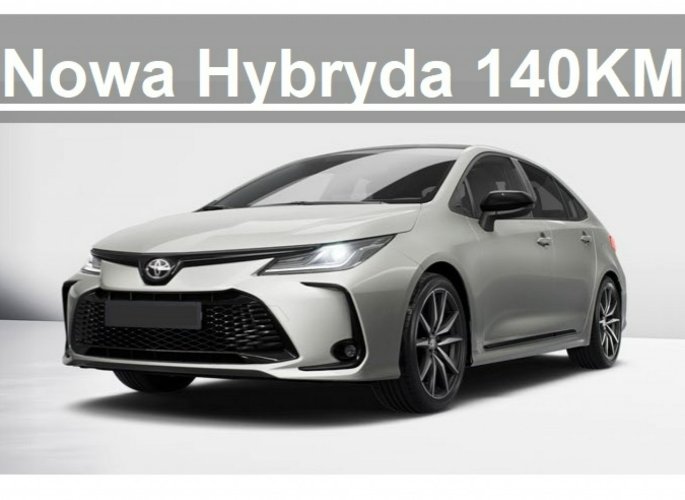Toyota Corolla Nowa Hybryda 140KM 1,8 Comfort Kamera 2023 Dostępny  - 1347zł Seria E16 (2012-)
