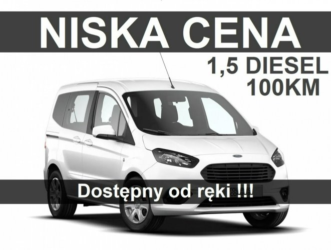 Ford Transit courier 1,5 100KM  Duratorq VAN Niska Cena Dostępny od ręki ! 1091zł