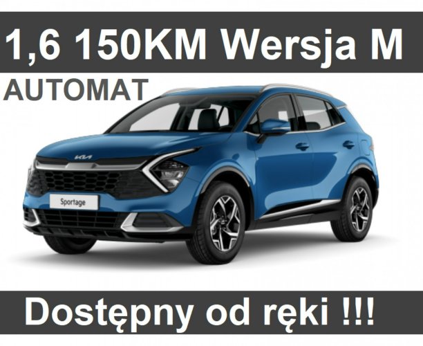 Kia Sportage Wersja M Pakiet Smart MHEV 150KM 7DCT 2WD Dostępny od ręki ! 1565zł IV (2016-2021)