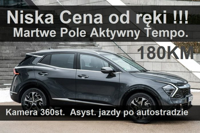 Kia Sportage Business Line 180KM Pakiet DriveWise Martwe Pole Dost. Od ręki 2014 zł IV (2016-2021)