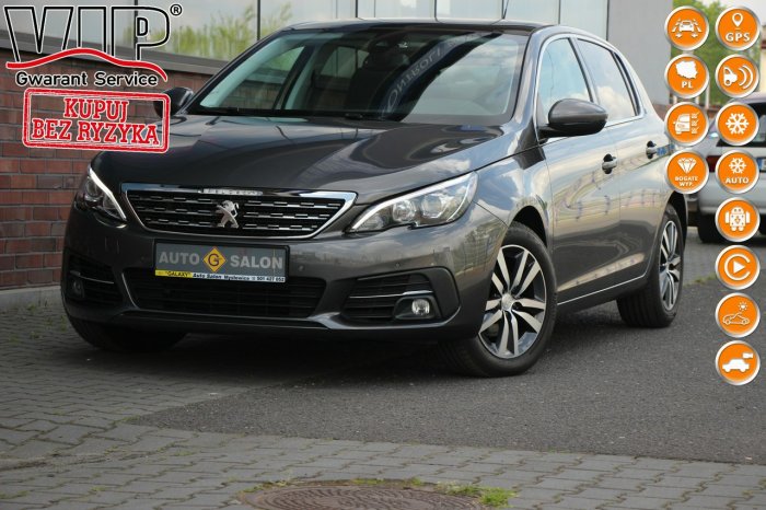 Peugeot 308 130KM*Panorama*Led*Navi*Pdc*Esp*Alu*Kamera*Android*AsysToru*GwarVGS!!! T9 (2014-2021)