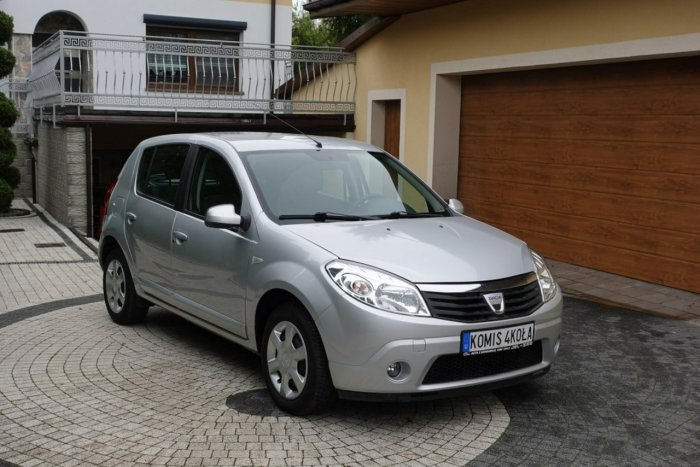 Dacia Sandero Prosty Silnik - Klima - Serwisowany - GWARANCJA Zakup Door to Door I (2008-2012)