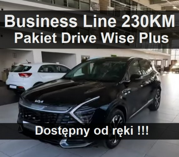 Kia Sportage Business Line 230 KM Pakiet Drive Wise Plus Martwe PoleOd ręki 2152 zł IV (2016-2021)