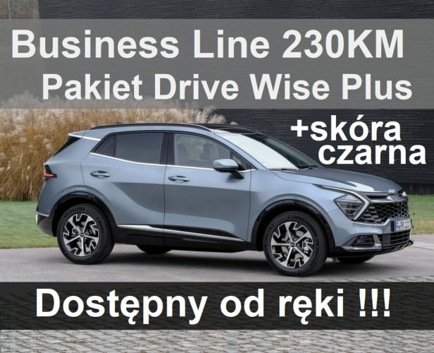 Kia Sportage Business Line 230 KM Pakiet Drive Wise Plus Martwe Pole Od ręki 2152zł IV (2016-2021)