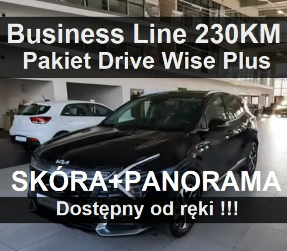 Kia Sportage Business Line 230 KM Pakiet Drive Wise Plus Panorama Od ręki 2196zł IV (2016-2021)