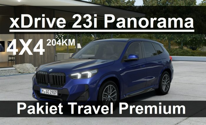 BMW X1 xDrive 23i mSport Panorama Pakiet Premium  3152zł Realizacja 2023 U11 (2022-)