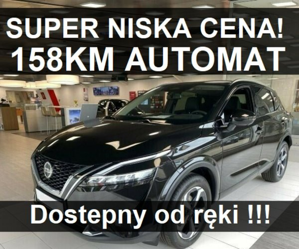 Nissan Qashqai 158KM Automat Super Niska Cena Od ręki Zimowy Panorama  1866 zł II (2013-2021)