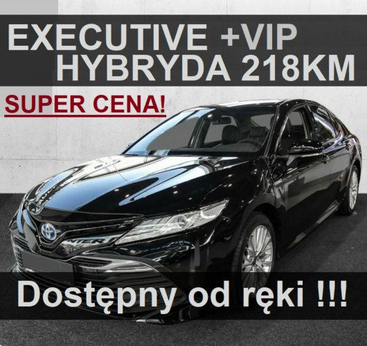 Toyota Camry Executive + Pakiet VIP Hybryda 218KM  Skóra Kamera Niska Cena  2304zł VI (2006-2014)