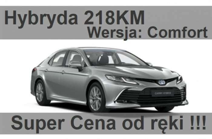 Toyota Camry Comfort Hybryda 218KM Tempomat adaptacyjny 1846zł Dostępny od ręki VI (2006-2014)