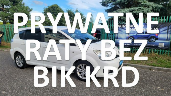Toyota Corolla Verso na prywatne raty od 800 zł bez BIK KRD od FastCars III (2004-2009)
