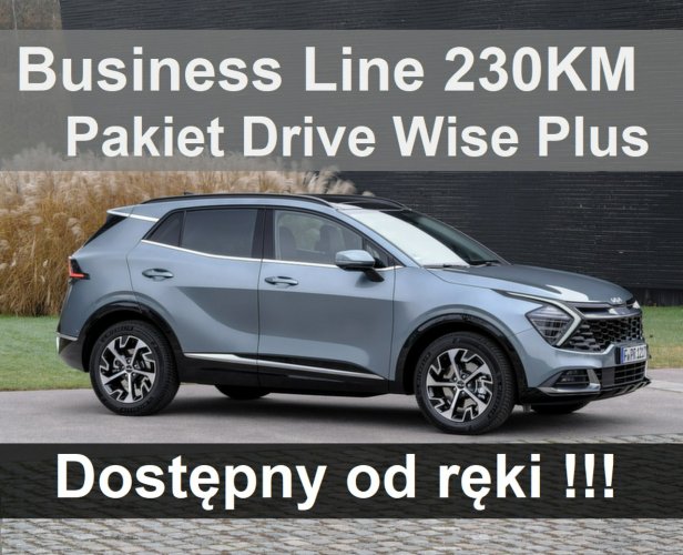 Kia Sportage Business Line 230 KM Pakiet Drive Wise Plus Martwe Pole Od ręki 2152zł IV (2016-2021)