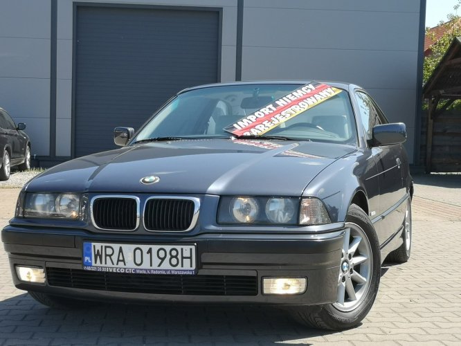 BMW 320 2.0B 150KM Klimatronik, Skóry, Jak Nowa 105tyś km, Stan Kolekcjonerski E36 (1990-1999)