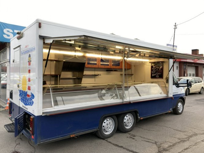 Fiat Ducato  Autosklep Do Ryb Smażalnia Gastronomiczny Food Truck Foodtruck 2004