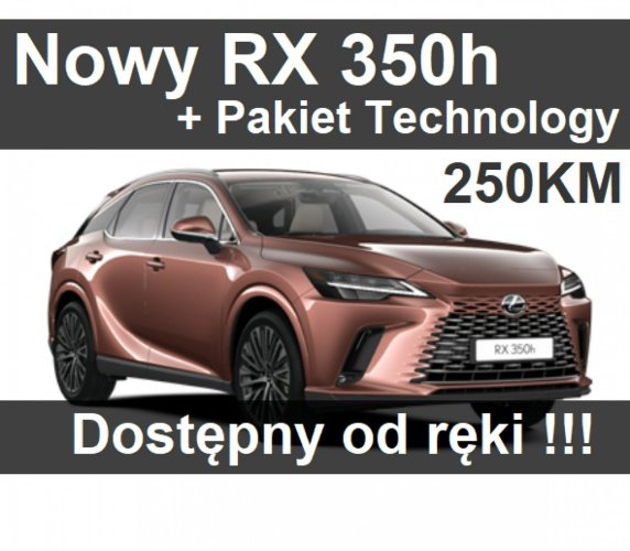 Lexus RX Nowy RX 350h 4X4 Hybryda 250KM Prestige Pakiet Technology 3905 zł IV (2015-)