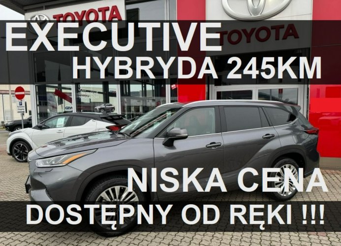 Toyota Highlander Hybryda Executive 248KM Kamera 360 Super Cena Dostępny od ręki  3254zł III (2013-)