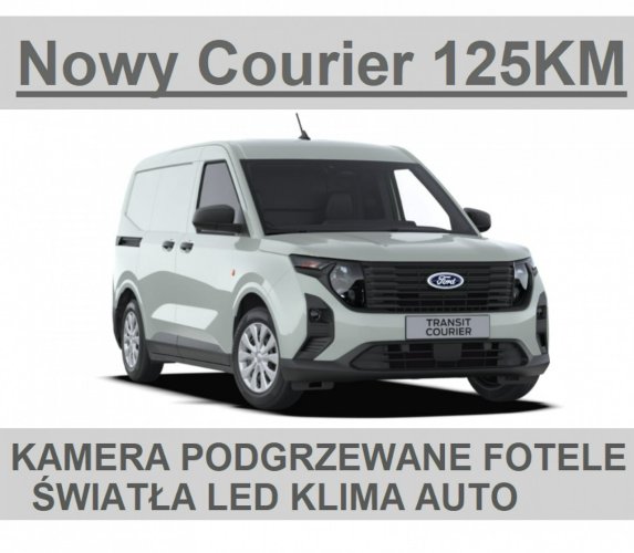 Ford Transit courier Nowy Courier 100KM    Światła LED Kamera 1140 Podgrzewane fotele  zł