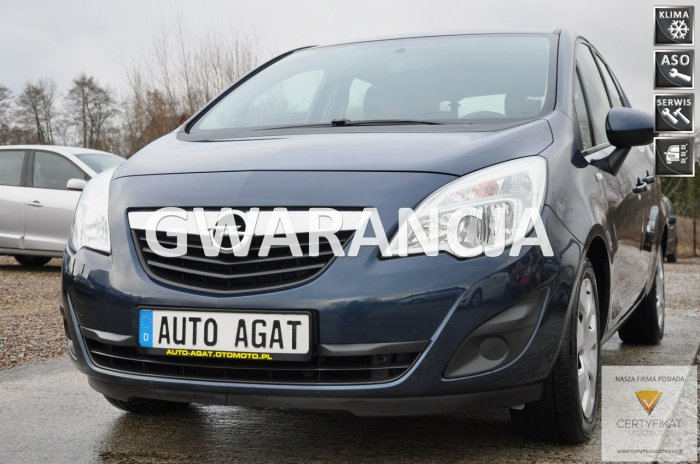 Opel Meriva gwarancja*bluetooth*klimatyzacja*zestaw głośnomówiący*stan idelany II (2010-)