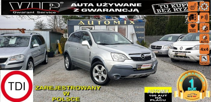 Opel Antara GWARANCJA w cenie!!AUTOMAT,Skóra,4x4 *Bogate Wyposażenie*Zamiana