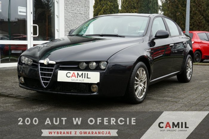 Alfa Romeo 159 1,9JTD 116KM, Skóra, Pełnosprawny, Zarejestrowany, Ubezpieczony, I (2005-2011)