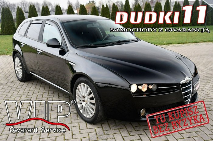 Alfa Romeo 159 1,9JTD DUDKI11 Serwis,Parktronic,Tempomat,kredyt,GWARANCJA I (2005-2011)
