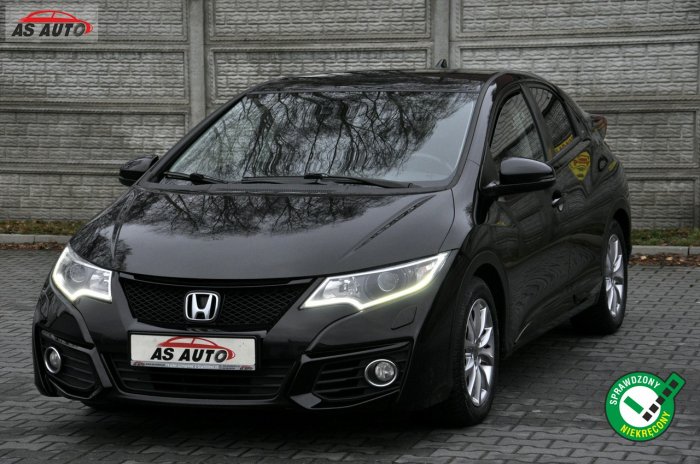 Honda Civic 1,6i-Dtec 120KM Comfort/Serwis/Lift/Led/Alu/USB/Parktronic/Rej2016 IX (2011-)