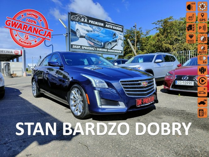 Cadillac CTS 3.6 Benzyna V6 335 KM, Panorama, LED, Android-Auto, Skóra, Bluetooth III (2014-)