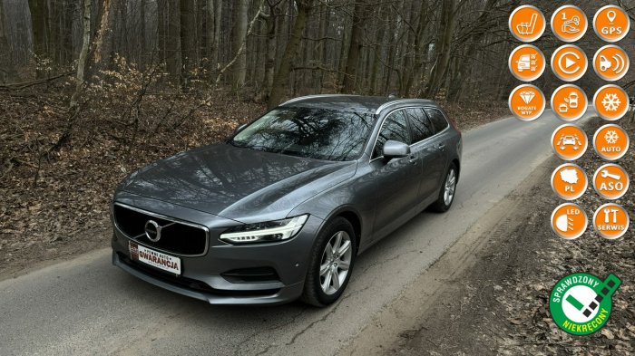 Volvo V90 2.0d 150KM skóry full ledy Navi 1 wl zadbany zamiana 1.r .gwarancji
