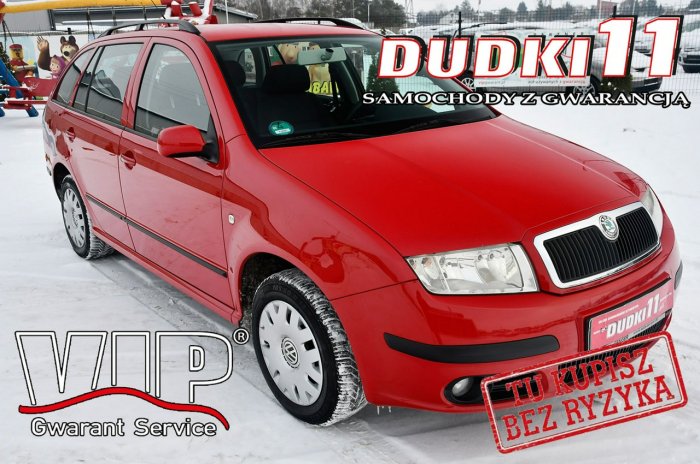 Škoda Fabia 1,4b DUDKI11 Klimatyzacja,El.szyby.kredyt.Centralka,Tempomat II (2007-2014)
