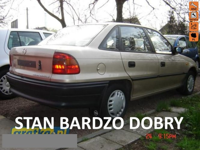 Opel Astra 1własciciel KRAJOWY65tys.km.BezwypadkowySTAN BARDZO DOBRY G (1998-2009)