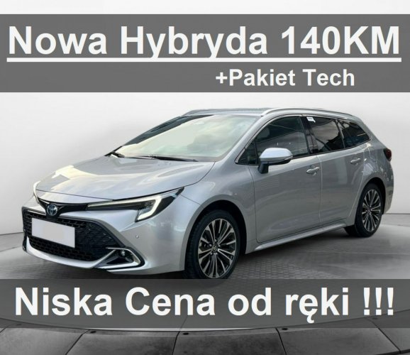 Toyota Corolla Nowa Hybryda 140KM 1,8 Pakiet Tech Comfort Kamera Dostępny  - 1402zł Seria E16 (2012-)