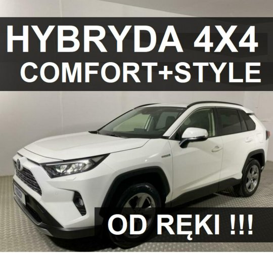 Toyota RAV-4 Hybryda 222KM 4x4 Comfort Pakiet Style  Dostępny od ręki ! 2135zł V (2018)