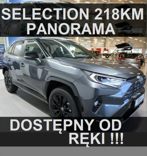 Toyota RAV-4 Hybryda 218KM 2x4 Selection  Panorama  Od ręki ! Niska Cena 2237 zł V (2018)