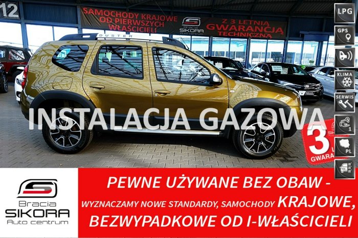 Dacia Duster 1,6SCE+LPG Navi LAUREATE Parktronic 3 Lata GWARANCJA Bezwypadkowy 1WŁ II (2017 -)