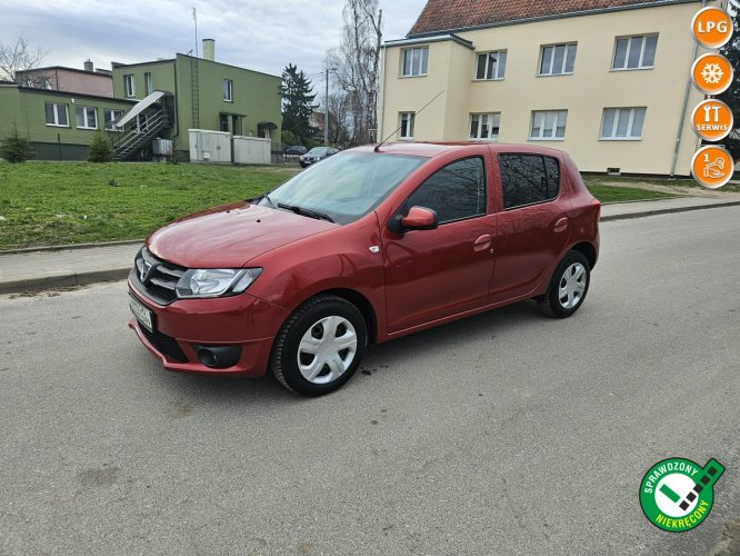 Dacia Sandero Opłacona Zdrowa Zadbana Serwisowana MPI Klima Gaz 1 Wł II (2012-2020)