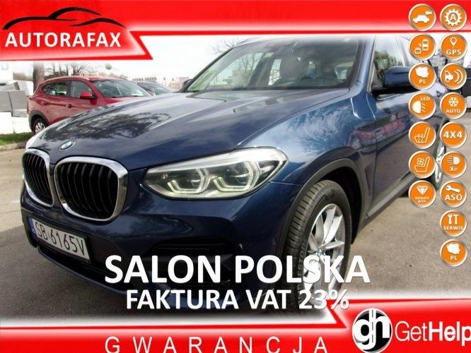 BMW X3 Polski Slon2.0X Drive190Km Automatt Kamera Klimatronic X 4 Hak Kredyt G01 (2017-)