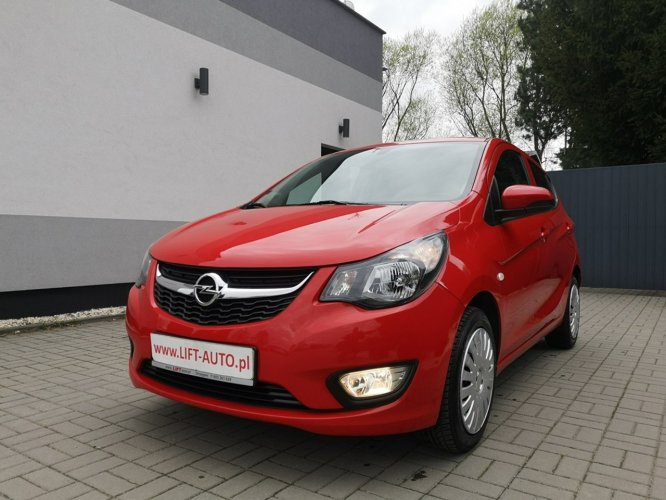 Opel Karl 1.0Ecotec 75KM Klima Halogeny Wsp. City Tempomat 1 Właściciel  Serwis I (2015-)