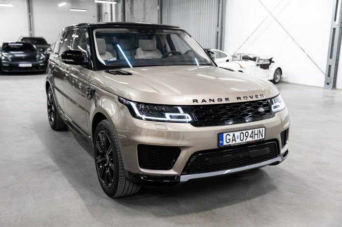 Land Rover Range Rover Sport 3.0P 400 KM HSE. Pakiet Black. Meridian. Panorama. Monitory. Wentyle! II (2013-)