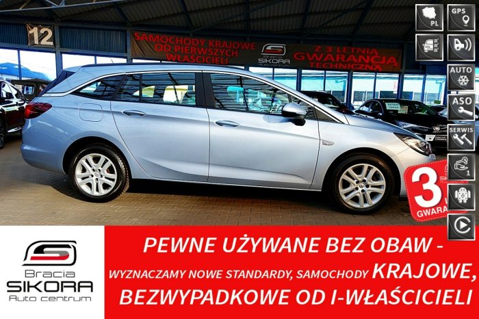 Opel Astra SportsTourer TURBO150KM Led+NAVI 3Lata GWARANCJA 1wł Kraj Bezwyp FV23% K (2015-2021)